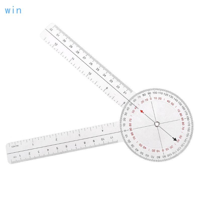 Win Digital Angle Finder ไม้บรรทัด Goniometer 13 นิ้ว 33 ซม. Goniometer Medical Joint ไม้บรรทัด
