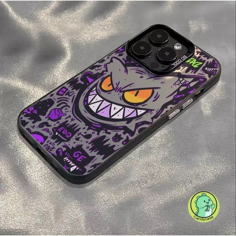 Cool GengarปลอกสําหรับVivo IQOO Neo 10 9 9S Pro Plus 8 7 6 SE 5 5s 5G 4Gน่ารักการ์ตูนPokémon Boy Hardเคสโทรศัพท์ ราคา ถูกที่สุด ดีลบีเคเค