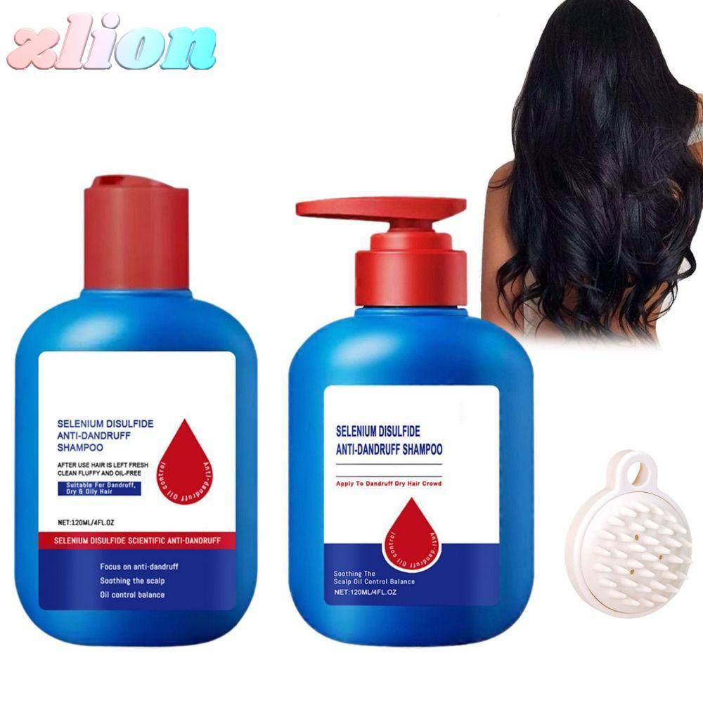 ZLION Selenium Sulfide Shampoo, Oil Control 120ml Nipori Shampoo, Anti-Dandruff Refreshing Cleansing