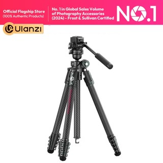 Ulanzi JJ06 GlideGo Carbon FIber Video Camera Tripod