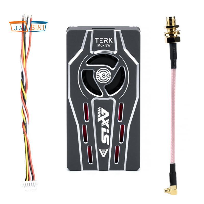 สําหรับ VTX 5.8G 5W VTX 48CH เครื่องส่งสัญญาณวิดีโอ FPV สําหรับ FPV Freestyle RC โดรนระยะไกล