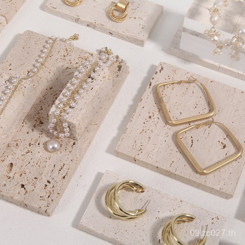 การถ่ายภาพ Dashi เล็บ State เครื่องประดับ Trade Display ins สร้อยคอ Cool Art ขาตั้งจอแสดงผลพื้นหลัง 