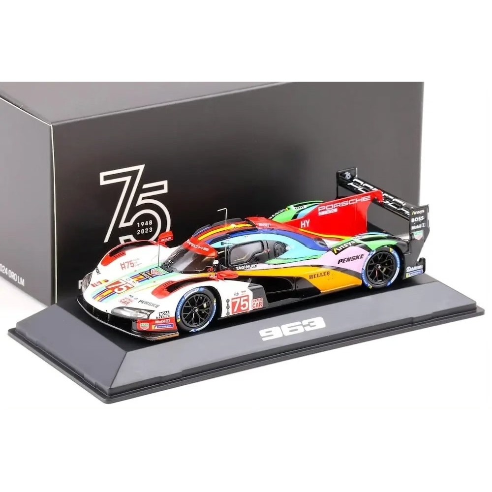 2023 รถแข่ง Le Mang รุ่น 1: 43 SPARK Porsche 963 Pensky Fleet Germany Porsche Original Factory Porsc