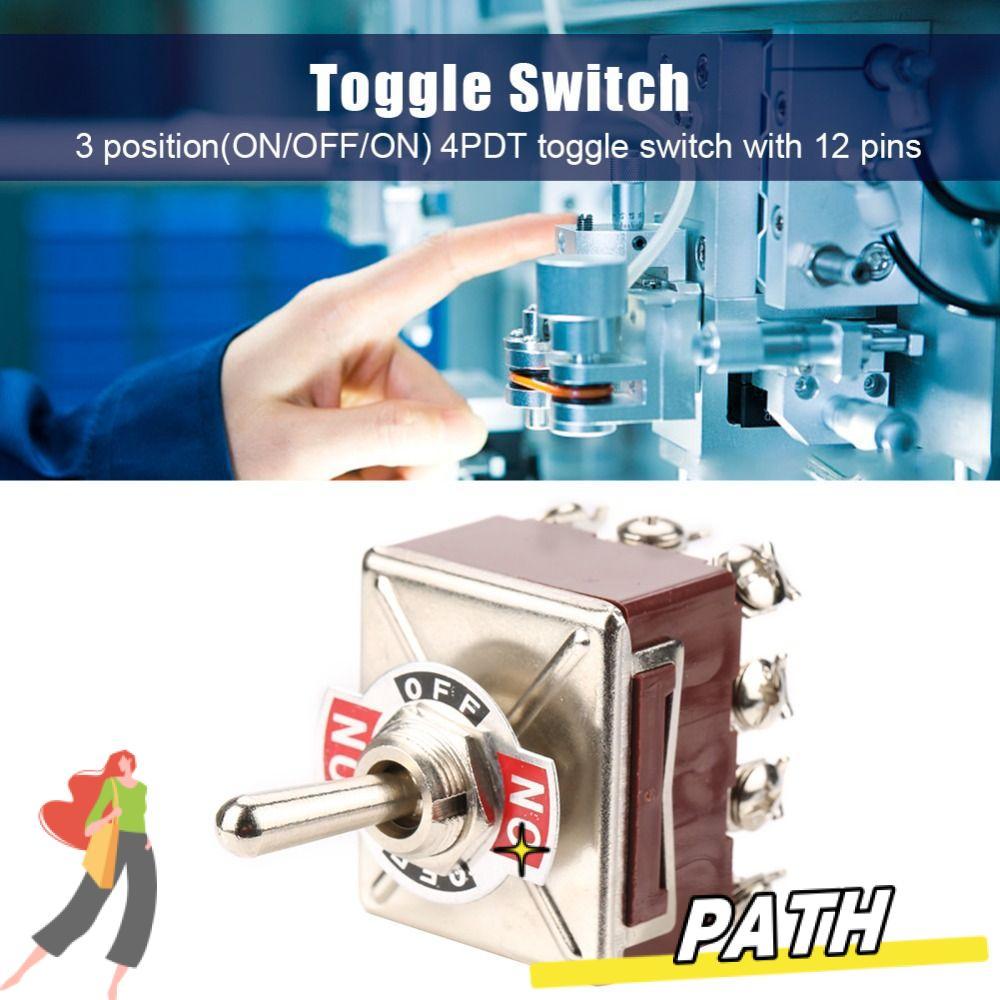 PATH ​​สวิตช์ 3 ตําแหน่ง​​, กลไกปุ่มสําหรับระบบเครื่องกลอุปกรณ์ควบคุมความจุสูงปัจจุบันหนักสลับ​​, 4P