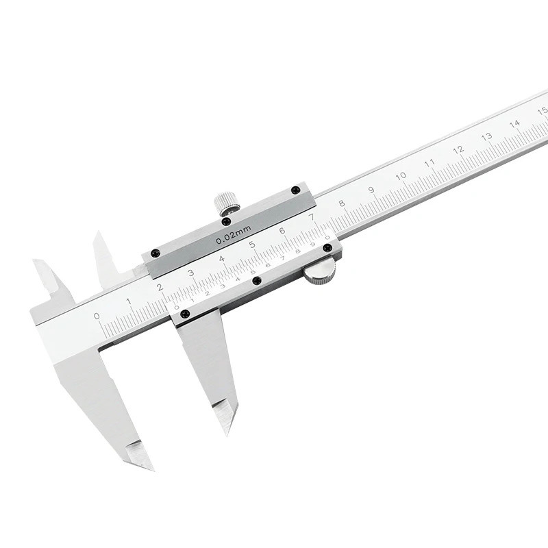 Carbon Steel Vernier Caliper 0-150mm 0-200mm 0-300mm Locking Screw Vernier Caliper Stainless Steel b