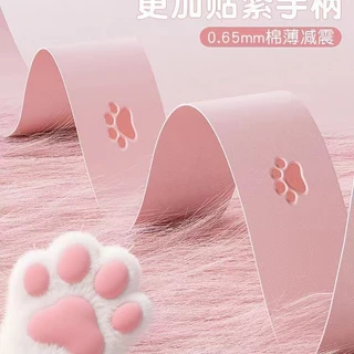 กรงเล็บแมวไม้เทนนิส มีการป้องกันความลื่นและดูดซับเหงื่อมือ