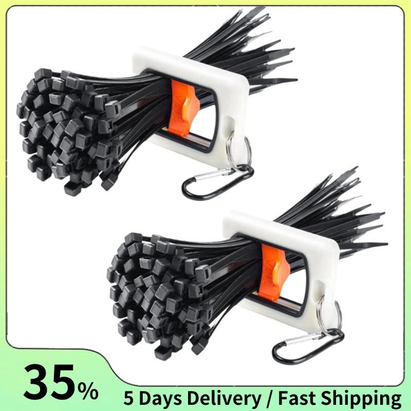 Zip Tie Organizer Zip Tie Holders Band Cable Tie Organizer Cable Tie Holder สําหรับเครื่องมือเข็มขัด
