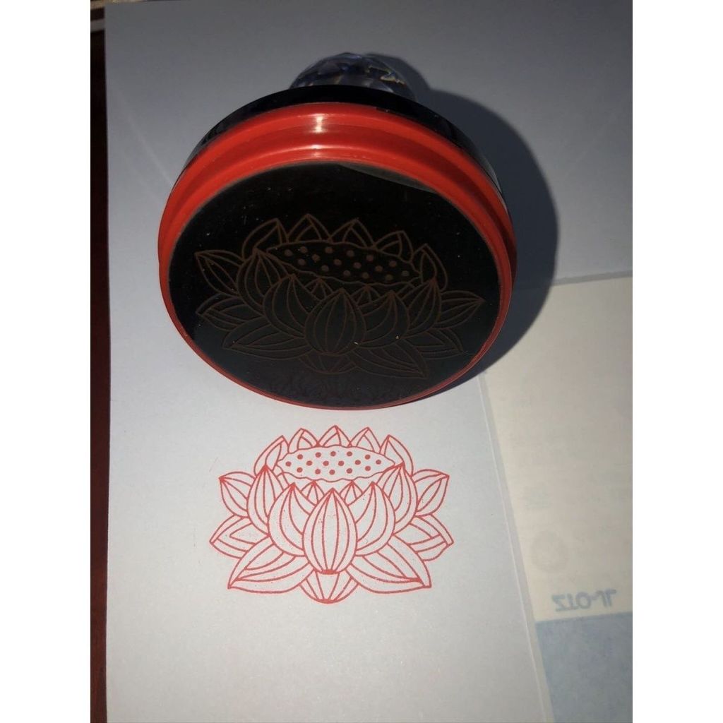 莲花美美印 天 Batoni พิมพ์ 后天 水器 阴阳鱼印 定制 โลตัสซีล คอนเจนital Gossip Seal Acquired