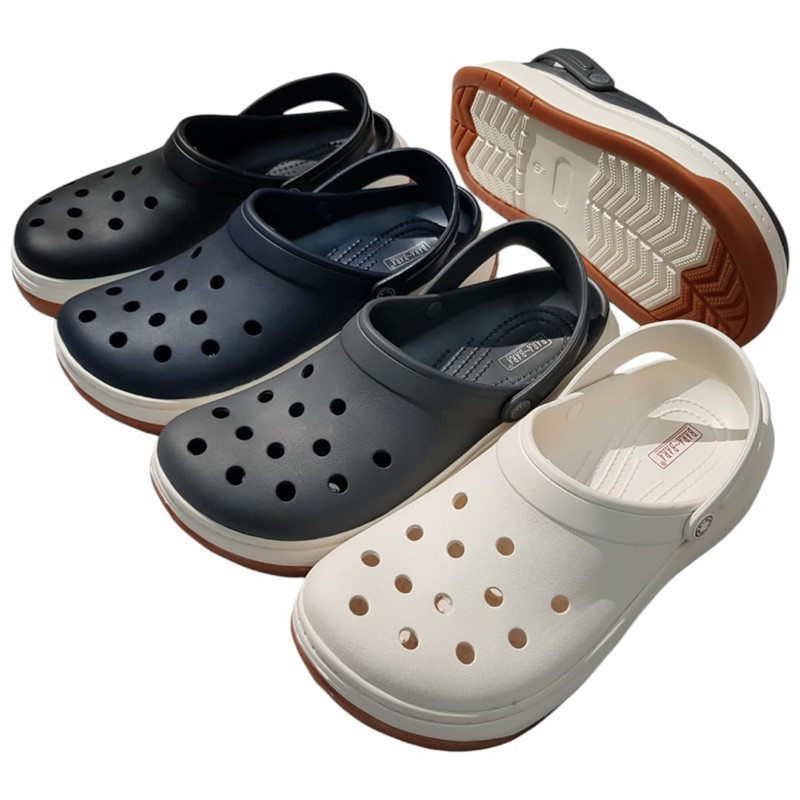 88 Bara Bara รองเท้าแตะ Bakpau ยางนุ่มสําหรับผู้ชาย ZH032BP-SK (A2)