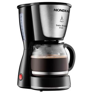 Cafeteira Elétrica Dolce Arome Mondial Preto e Inox 550W C-30 18X