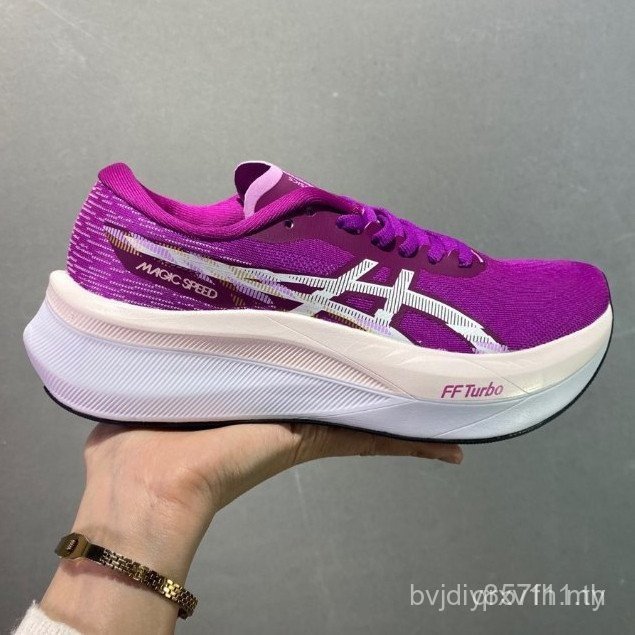 -Magic Speed 4 รองเท้าวิ่งผู้หญิง Magic Speed 3 รองเท้ากีฬากันกระแทกน้ําหนักเบา 1012B676-500