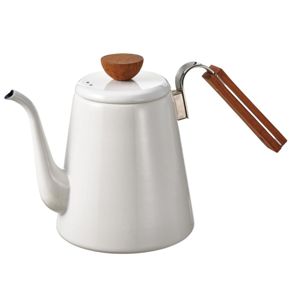 HARIO Whistling Drip Kettle Bona 800ml IH Compatible BDK-80-W