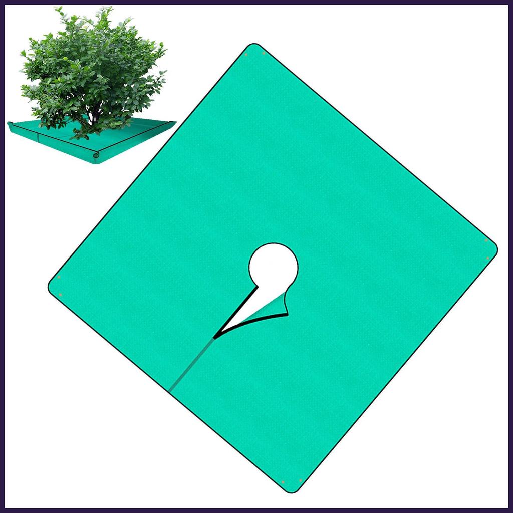 ภูมิทัศน์ตัดแต่งกิ่ง Tarp Garden Ground Cover Heavy Duty กันน้ํา Barrier Mats 79 X 79 นิ้ว GrassCont