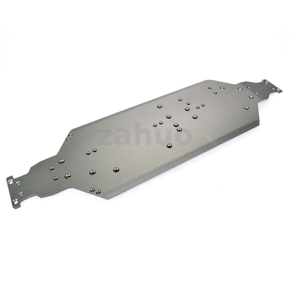 ZD Racing อลูมิเนียมแชสซีรถด้านล่าง 8264 สําหรับ 9021 9021-V3 1/8 RC ยานพาหนะอะไหล่