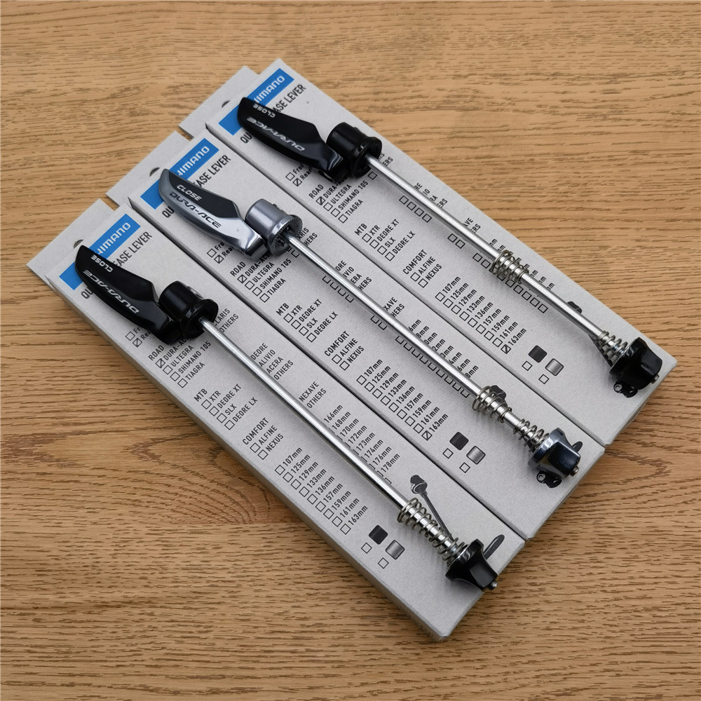 Shimano Dura-Ace 9000 R9100 R9200 แผนที่จักรยาน Hub Quick Release Lever 133 163mm