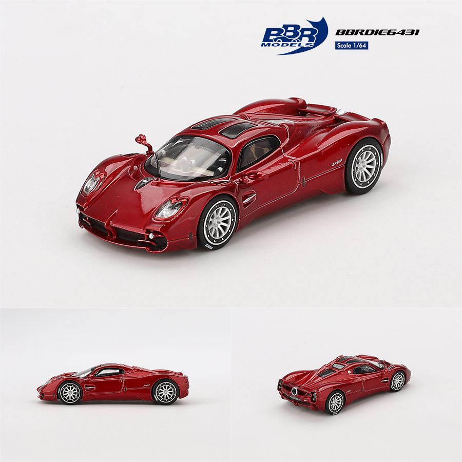 BBR Car Model 1: 64 Pagani Utopia Dubai Red Utopia Dubai Red Sports Car Alloy Model----ห้างสรรพสินค้