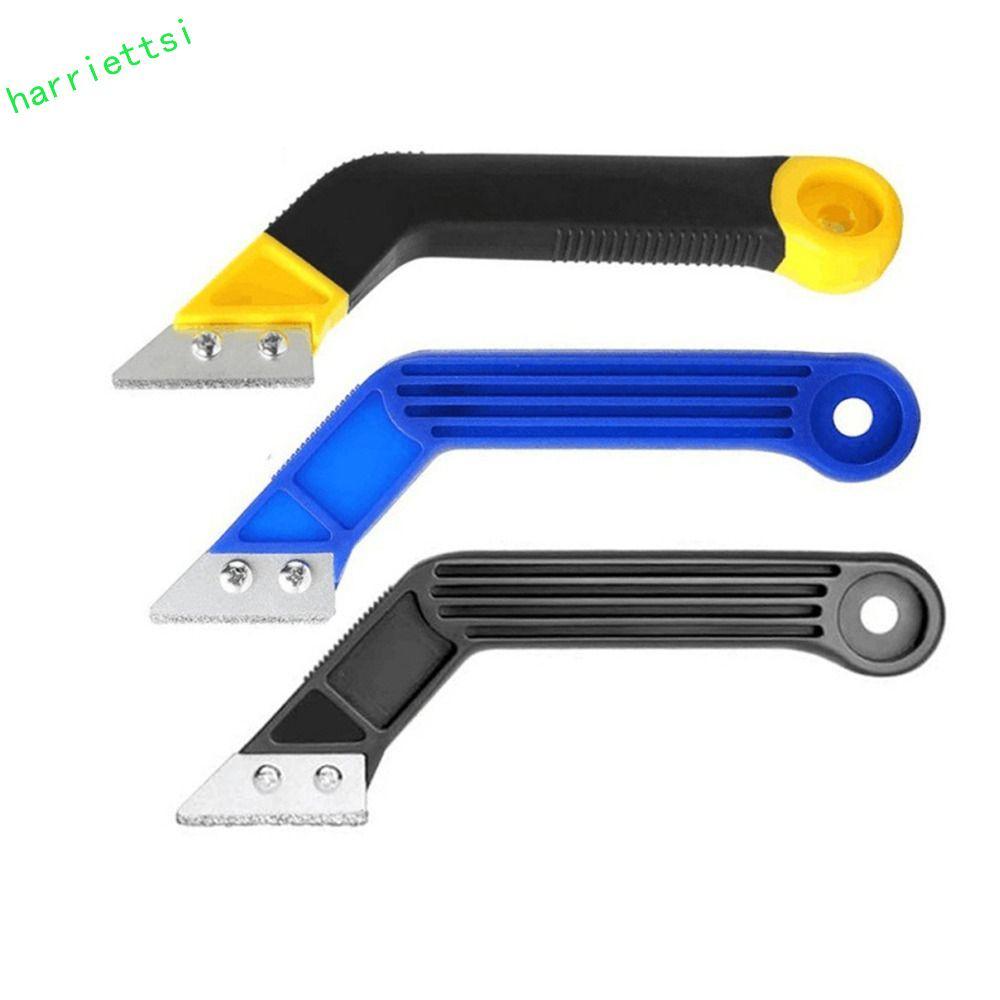 HARRIETTSI Grout Cleaner แปรงทําความสะอาดผนังในครัวเรือน Gap Hook Grout Saw Tiles เครื่องมือยาแนวกระ