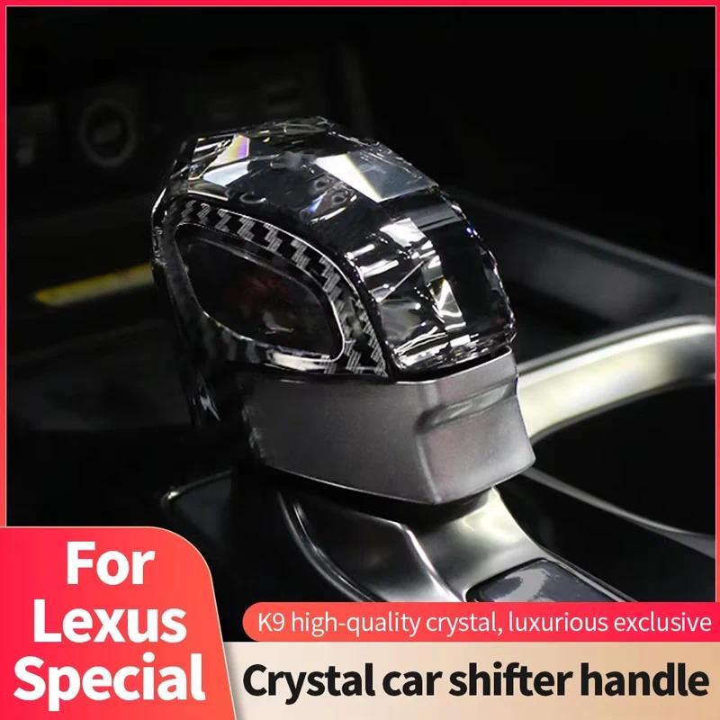 สําหรับ Lexus NX260 NX350H NX400H RX350H RX450H คริสตัลเกียร์ Shift Knob Luminous สีสัน Led Light เก