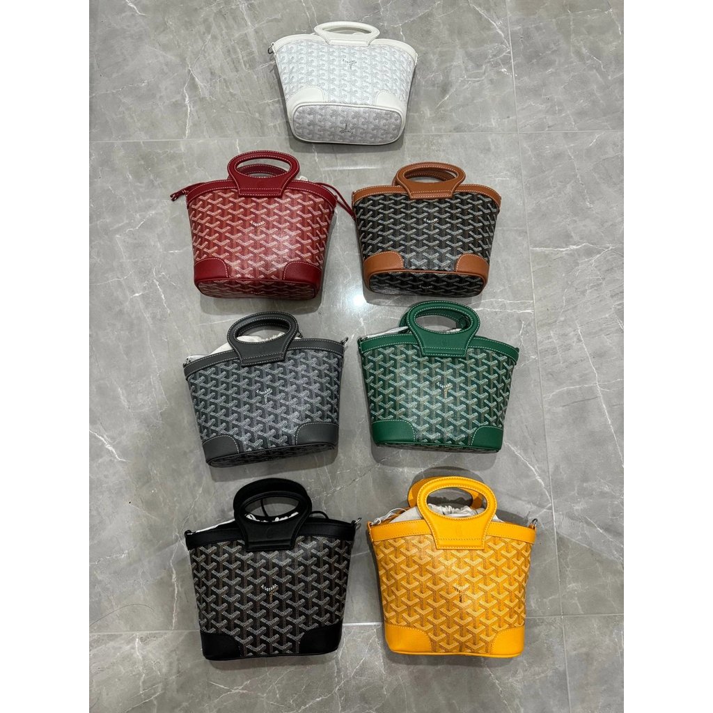 Goyard Goyard กระเป๋าโท้ทสไตล์ใหม่กระเป๋าสะพายกระเป๋าถือกระเป๋าสตางค์ผู้ถือบัตร