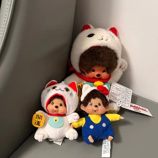 Monchhichi Doll Monchichi Monchichichi พวงกุญแจจากประเทศญี่ปุ่น Monchichichi Bag จี้ห้อย