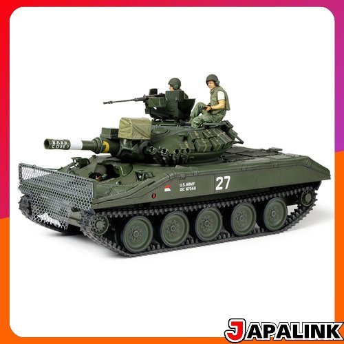 Tamiya 1/35 Military Miniature Series No. 365 U.S. Airborne Tank M551 Sheridan (สงครามเวียดนาม) ชุดโ