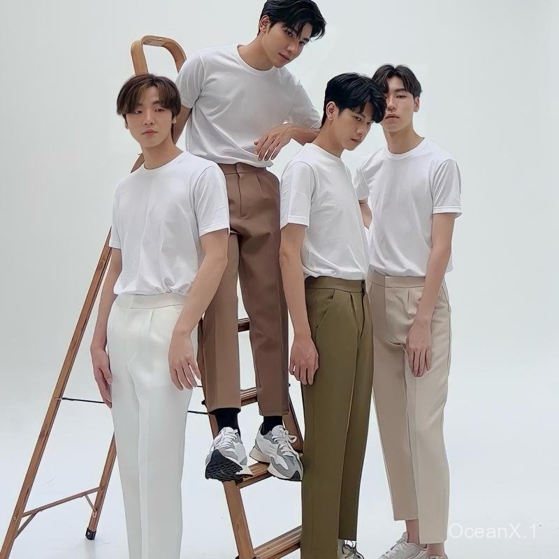 กางเกงสแล็คขาเต่อ สไตล์เกาหลี KACHA BRAND