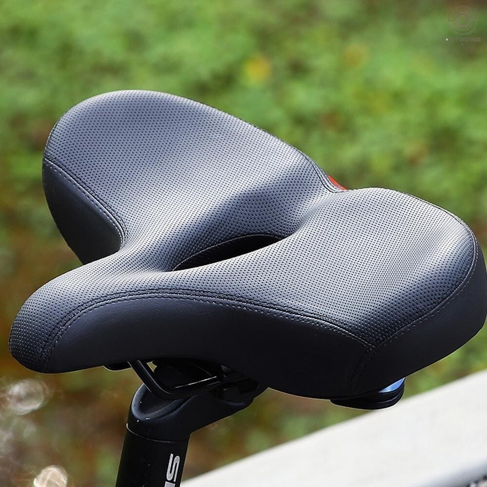 WEST BIKING Bike Seat Wide Comfortable Cycle Saddle Shock Absorption Bicycle Seat Cushion for Mounta
