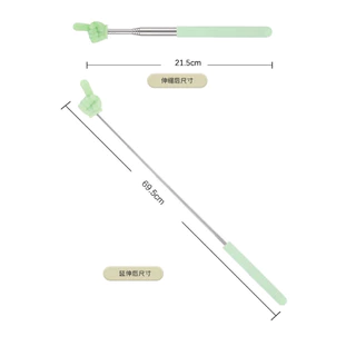 365mallshop（502）ไม้ชี้ไวท์บอร์ด ไม้ชี้นิ้วมือ สำหรับครู pointer presentation สแตนเลส การสอน
