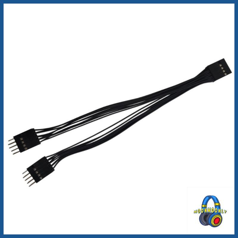 MOON USB 9pin สายต่อ USB Header สายไฟเมนบอร์ด 9pin USB2 0 Header Line