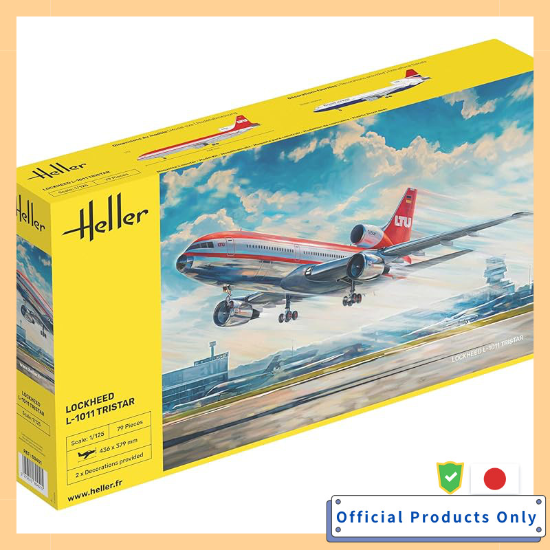 Airfix 1/125 Lockheed L-1011 TriStar LTU International Plastic Model HE80451