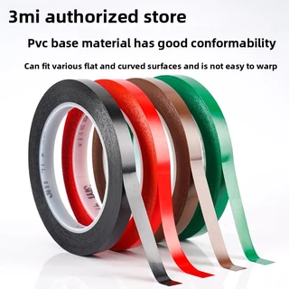 5 มม./10 มม.กว้าง 3M471 สี 33 เมตรคําเตือนเทป PVC ครัว 4d เทปชั้นเครื่องหมายสายตารางติดตําแหน่งเทปเครื่องหมายสายทนต่อการสึกหรอและกันน้ํา