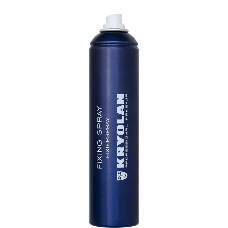 Kryolan Makeup Fixing Spray with Invisible Protective Film - Cosmetic fixing spray kryolan fixing ma