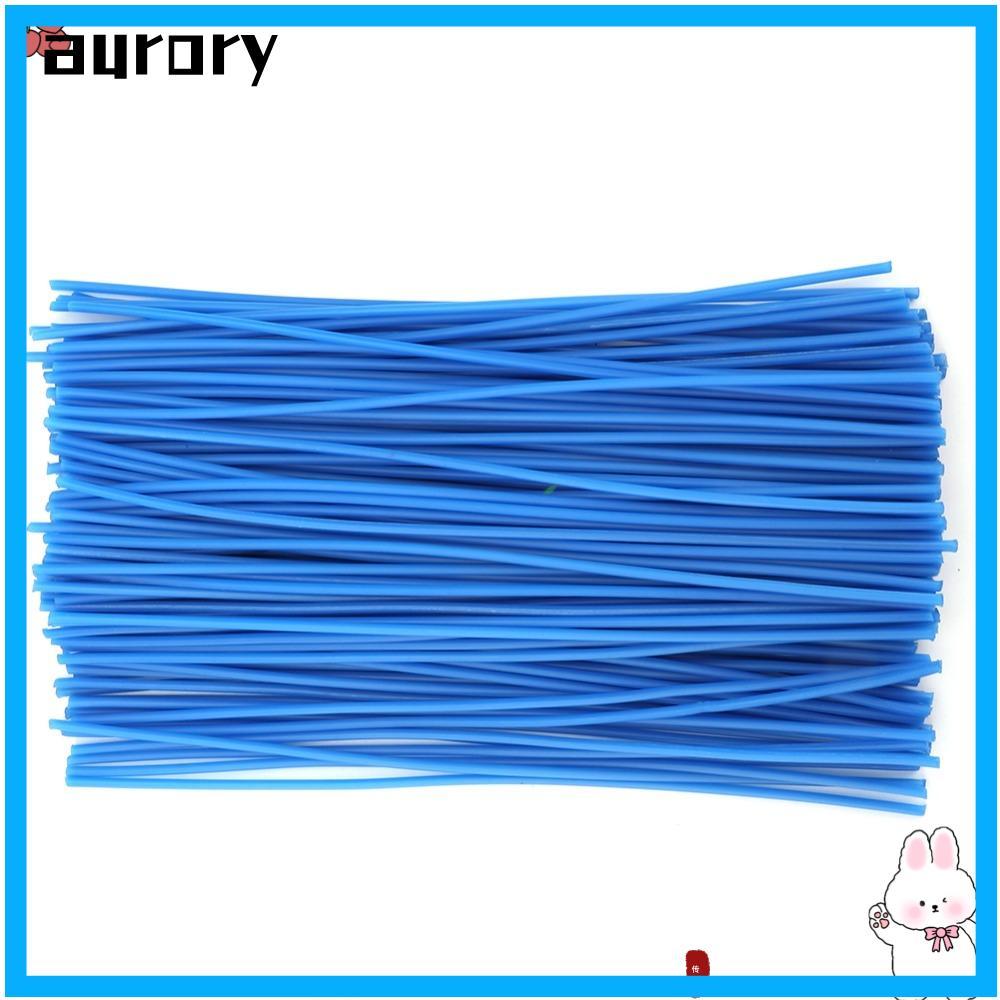 AURORY Dewax Wax Line, 1 มม.เส้นผ่านศูนย์กลาง 2 มม.เครื่องประดับการสร้างแบบจําลองแหวนสีฟ้ามืออาชีพ G