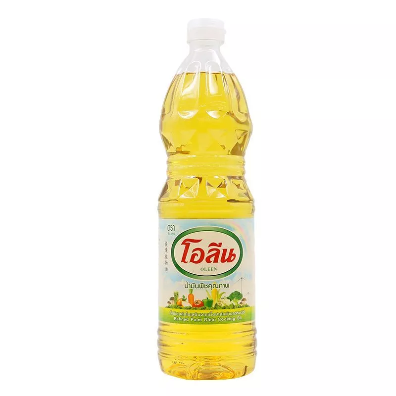 โอลีนน้ำมันปาล์ม 1ลิตร Oleen Palm Oil 1ltr. [หมายเลขบาร์โค้ด 8850635001031 ] สินค้าคุณภาพดี คัดสรรอย่างตั้งใจ