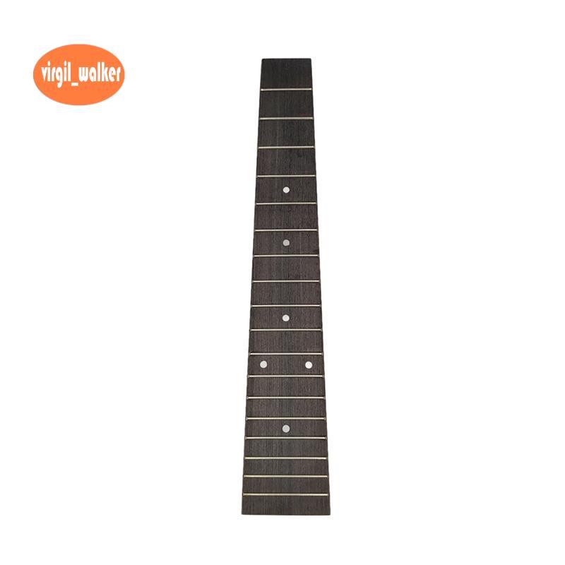 Fretboard Ukulele Fingerboard สําหรับ 26 นิ้ว Tenor Ukulele 18 Fret Fretboard DIY อะไหล่เปลี่ยน