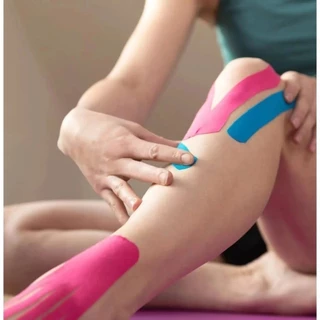 ส่งจากไทย⚡ Sports Bandage เทปบำบัด พันกล้ามเนื้อ 5cmx5m 2.5cmx5m คิเนสิโอ มีกาวในตัว