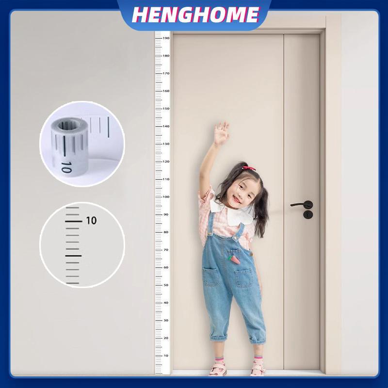 HENGHOME ความสูง Wall Stier สําหรับเด็กผนังความสูงวัดไม้บรรทัด Stiers ความสูงแผนภูมิผนัง Stier สําหรับห้องนอนเด็ก Wall Decor HENGHOME