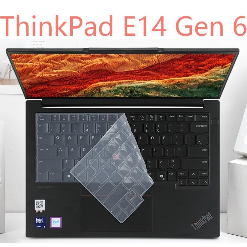 สําหรับ LENOVO ThinkPad E14 Gen 6 Gen6 2024 / ThinkPad E14 Gen 5 Gen5 2023 ซิลิโคนแล็ปท็อปแป้นพิมพ์ผ