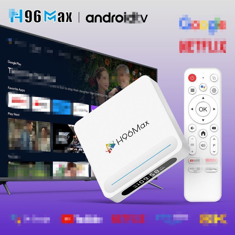 ขายดี H96MAX H618 PLUS Set-top box H618 Android 14 HD 8K กล่องทีวี กล่องทีวี