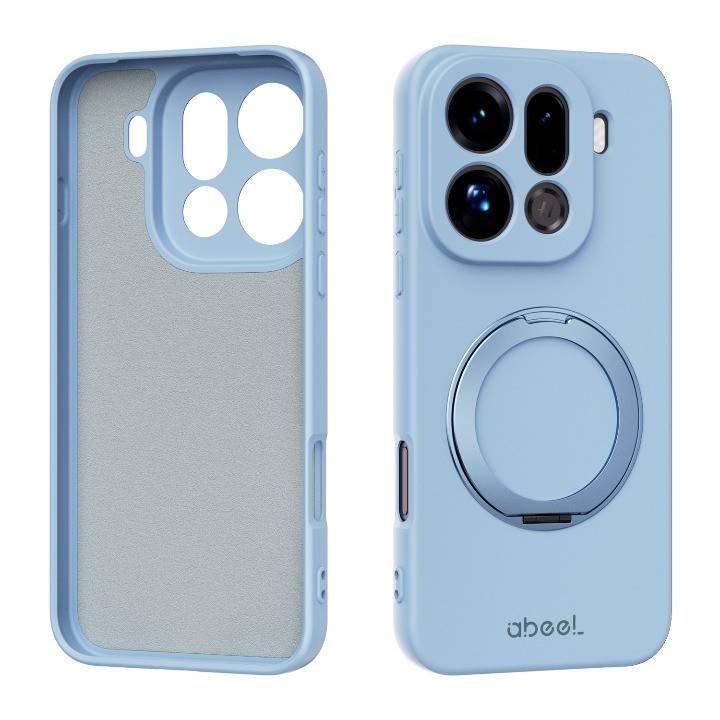 ซิลิโคนเหลววงเล็บหมุนเคสกันกระแทกสําหรับ OPPO Find X9 Pro Ultra Reno 15 การป้องกันเลนส์ MagSafe Compatible
