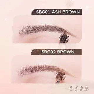 IN2IT มาสคาร่าคิ้ว หัวขนเม่น ปัดง่ายไม่เลอะ ติดทน กันน้ำ Sculpt & Style Brow Gel Mascara อินทูอิท มาสคาร่าปัดขนคิ้ว 2.5g