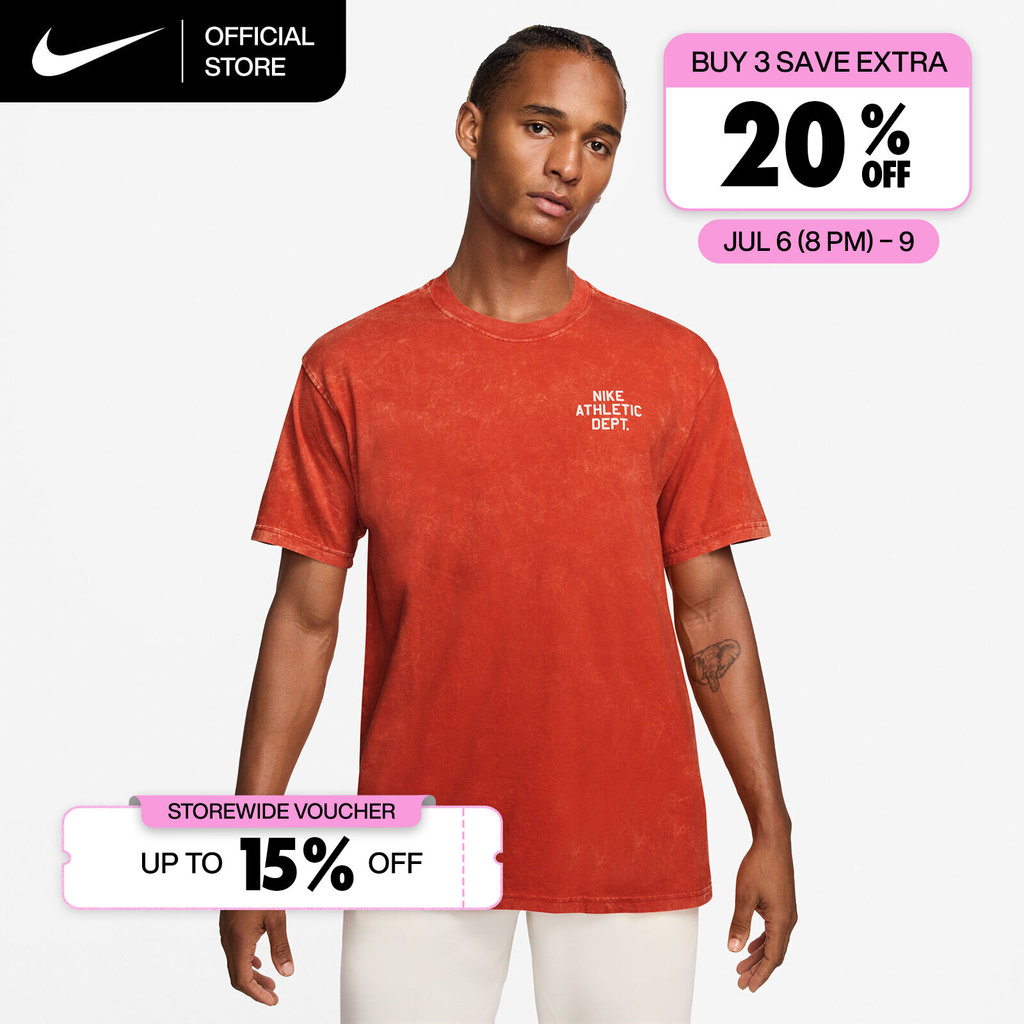 Nike Men's Max90 Fitness T-Shirt - Picante Red [HJ3694-633]