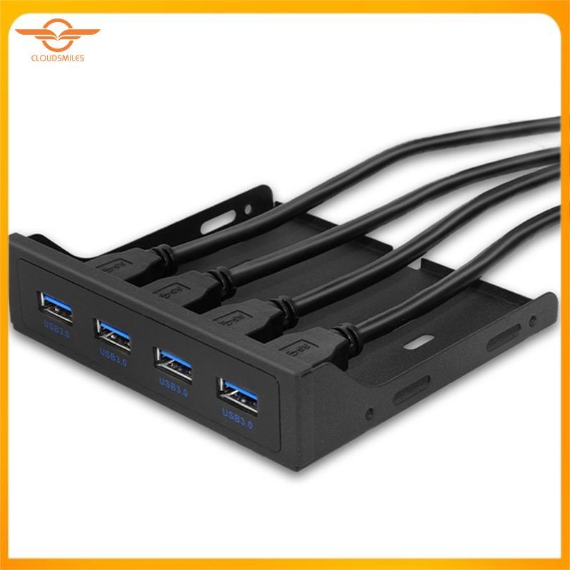 [CloudsMiles] USB Front Panel Hub 3.5 นิ้ว Floppy Bay USB 3.0 Front Panel 3.5 นิ้ว Floppy Front Pane
