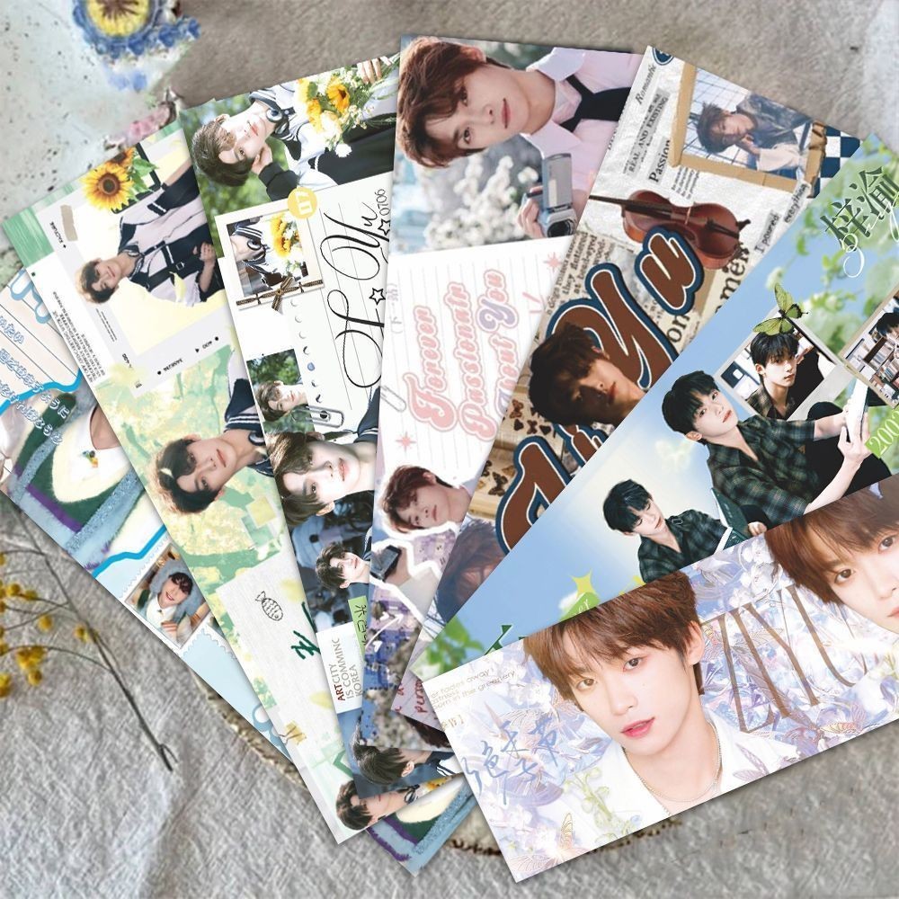 Ziyu ที่คั่นหนังสือรูปมือการ์ดขนาดเล็ก Ziyu วันเกิดสนับสนุนวัสดุยืดพิเศษการ์ด HD เคลือบด้าน