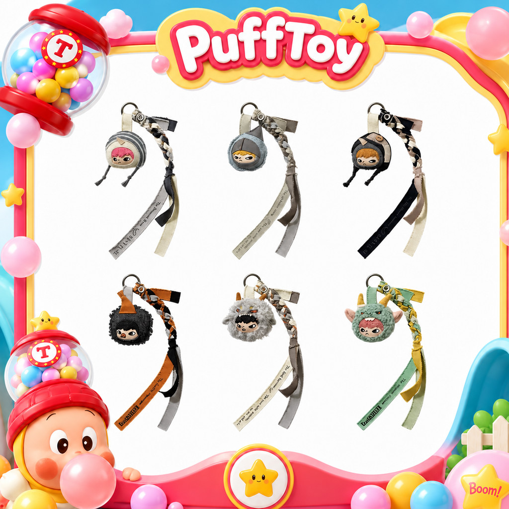 POPMART Hirono Hirono Series Felt Jewelry Mystery Box ฟิกเกอร์ของเล่น