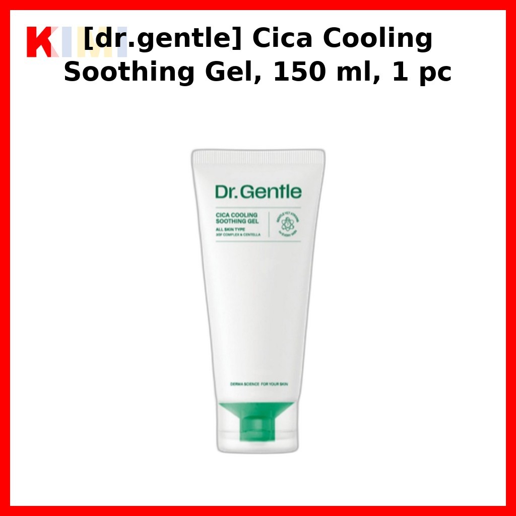 [dr.gentle] Cica Cooling Soothing Gel, 150 ml, 1 ชิ้น / Korean Cica Gel / Lightweight Moisturizer by