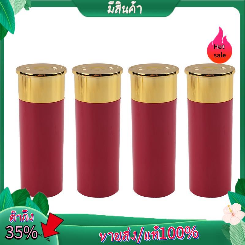 4PCS 12 Gauge Shot แว่นตา Tequila Shot แก้ว 9.2 X 3.2 X 3.6 ซม.