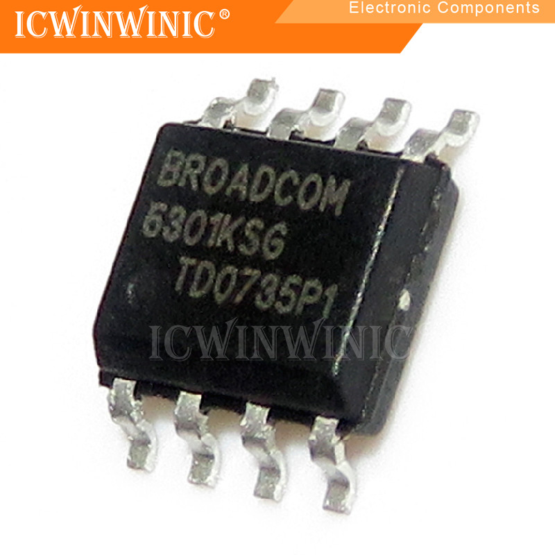 5 ชิ้น BCM6301KSG BCM6301 6301KSG SOP-8 ส่วนประกอบอิเล็กทรอนิกส์