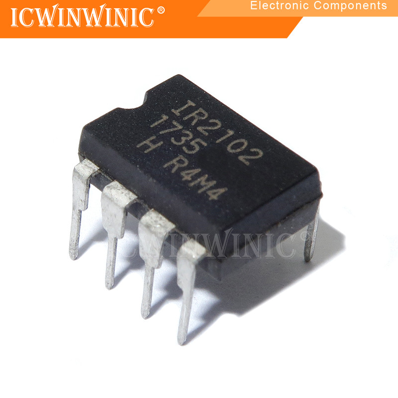 5 ชิ้น IR2102 2102 DIP-8 ส่วนประกอบอิเล็กทรอนิกส์