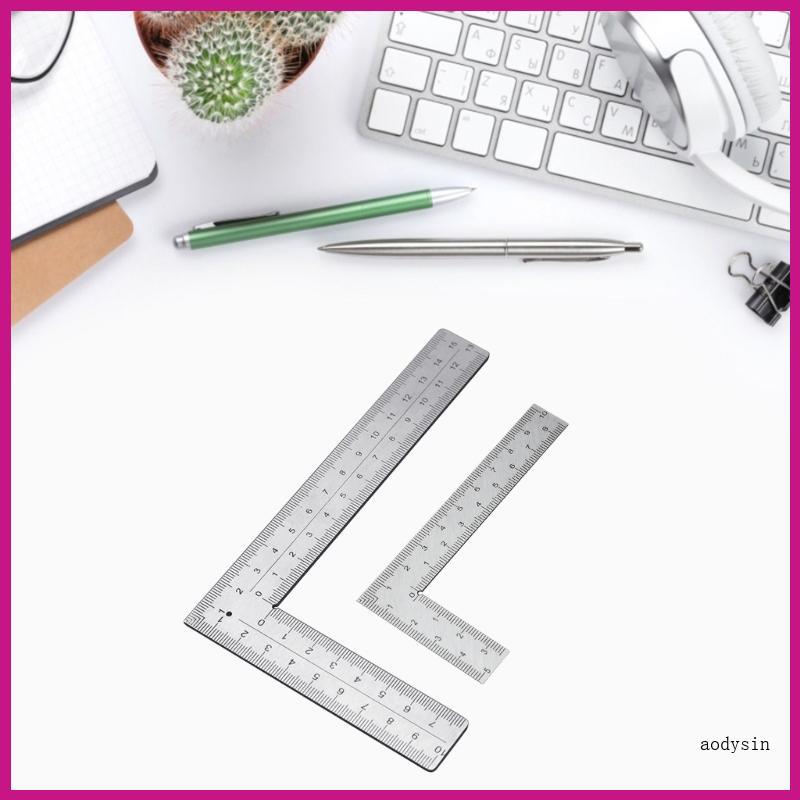 (ส่วนลดสูง)aodysin.th Framing Rulers Woodworker Square L Rulers ไม้บรรทัดความลาดชันขวา Framing เครื่
